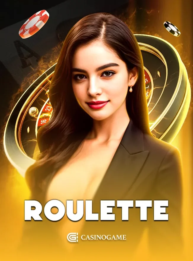 ภาพบรรยากาศโต๊ะรูเล็ตสดออนไลน์จากสตูดิโอ CasinoGame