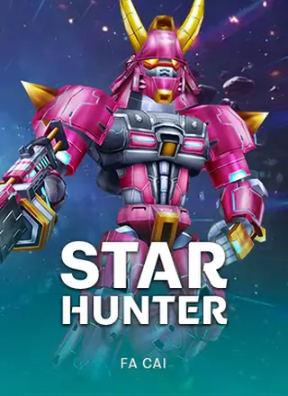 ภาพปกเกมสล็อตท่องอวกาศ Star Hunter จาก FaChai