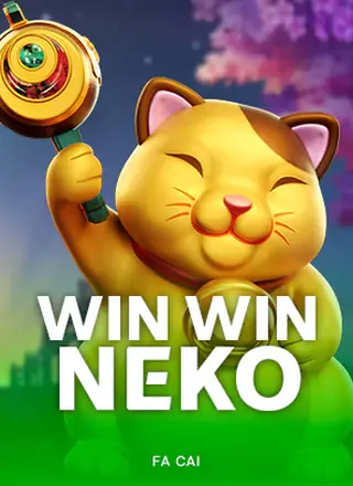 ภาพปกเกมสล็อตแมวนำโชค Win Win Neko จาก FaChai